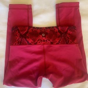 Lulu lemon crop pants